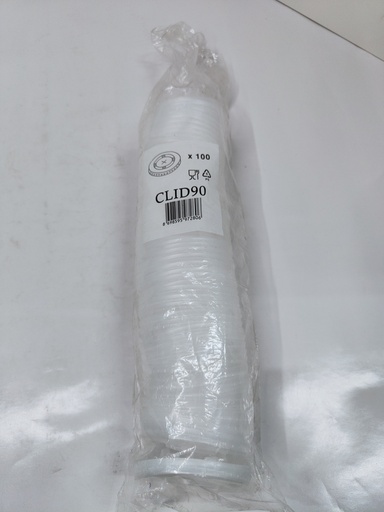 CTR - CUP COVER TRANSPARENT 90mm - 20x100pc