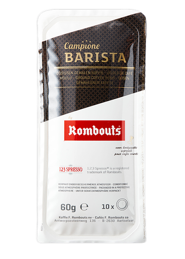 ROMBOUTS Campione Barista expresso - 10x12pack