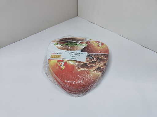 [IMP82758] CTR - Placemat TRIANGLE DRIEHOEK -500pc