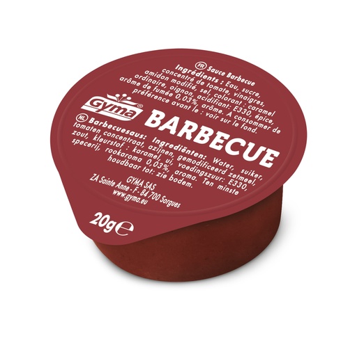[400937] GYMA Barbecue sauce -216x20g
