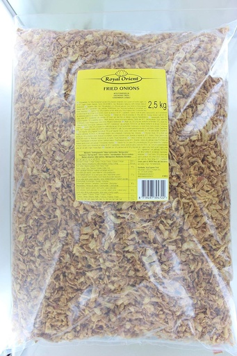 [75015] ROASTED ONION - GEROOSTERDE UI -2.5kg